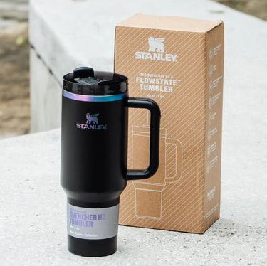 Original Stanley Insulated Tumbler With Straw - Black